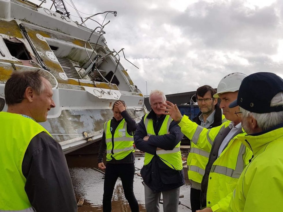 Boat Demolition Meeting - Steve Talking about Boat Demolition