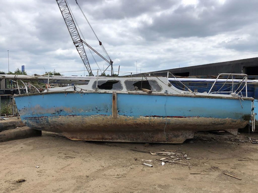 where do plastic boats go to die - cruising association article