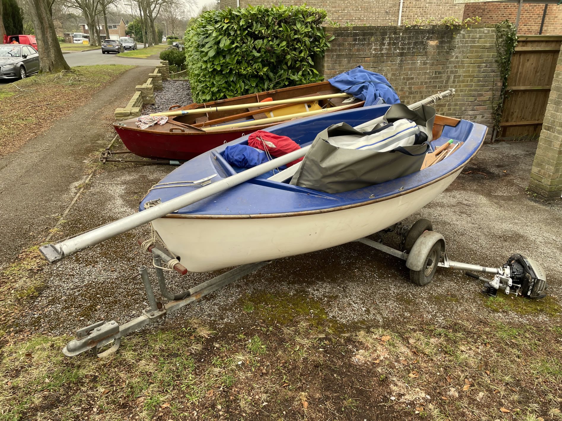 dinghy disposal season for boatbreakers - lake district