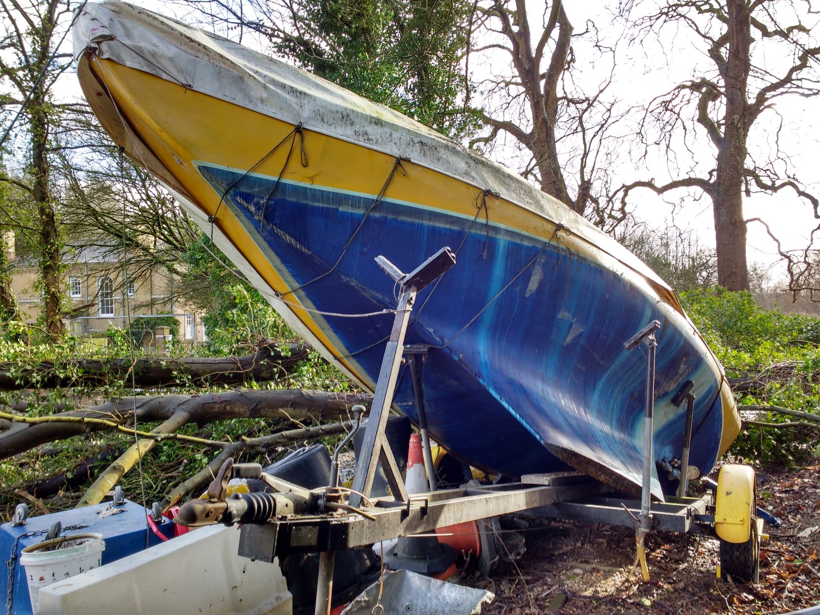 Storm Damaged Boat Disposal in Winchester