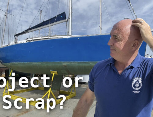 Surely we won’t have to scrap this boat?! Project Huzar 30 in need of saving! [Video]