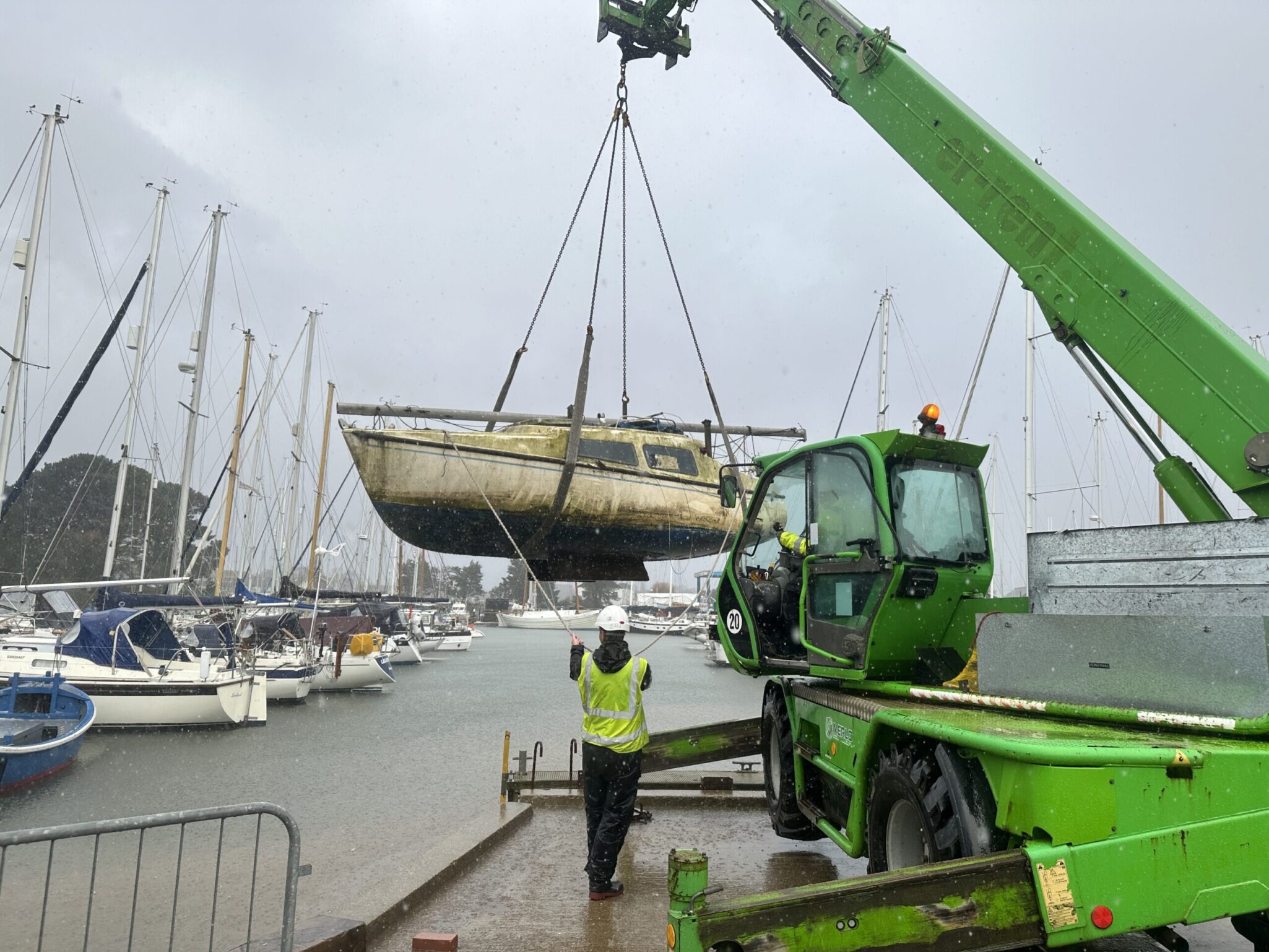 Dockrell 22 Yacht Disposal in Emsworth