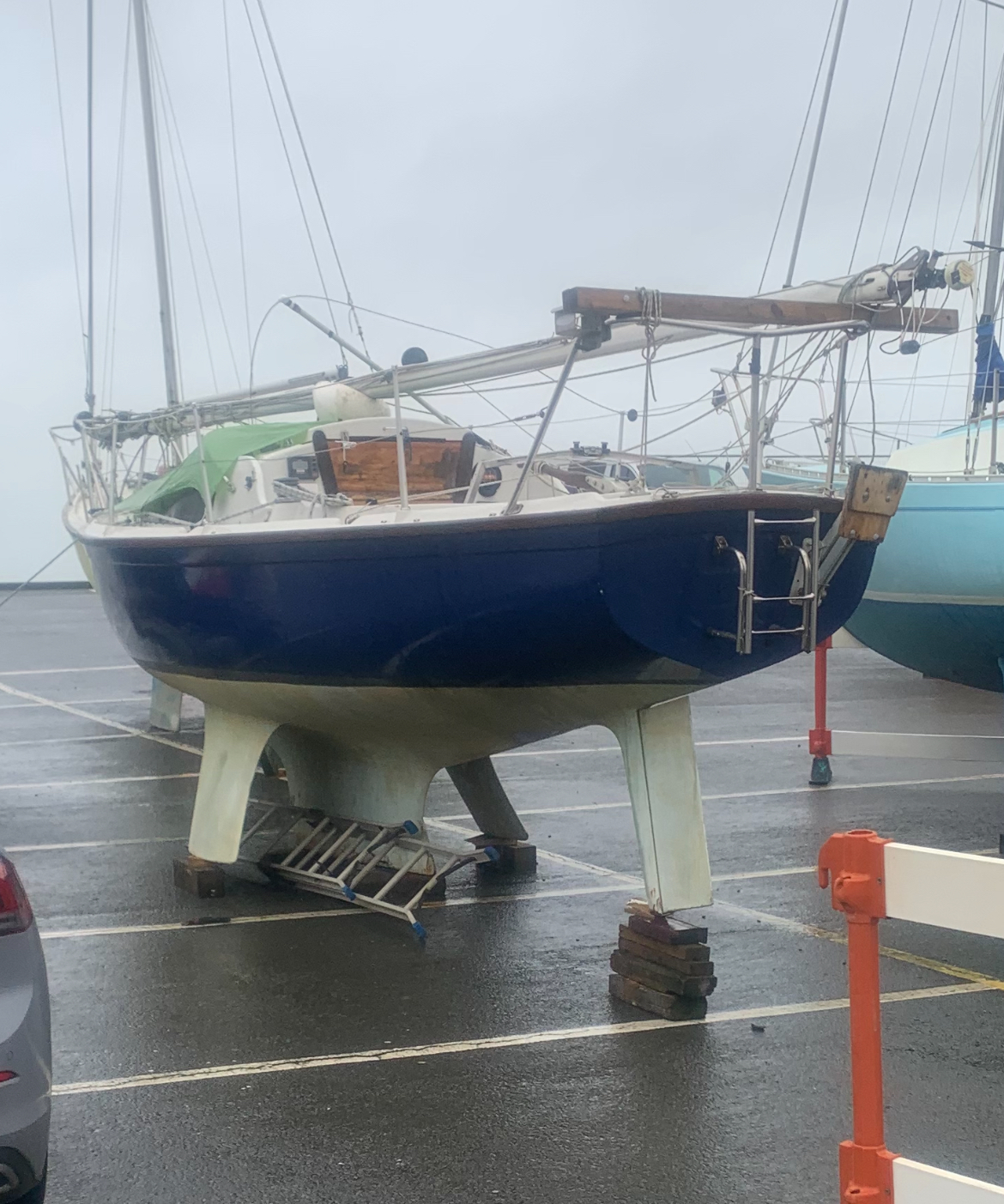 Achilles 24 Collected from Aberaeron Yacht Club (West Wales)