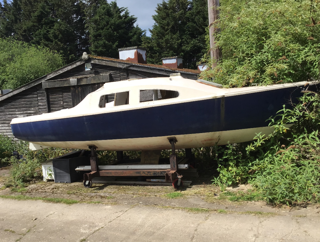 Anderson 22 Yacht Collected From Kent Farm