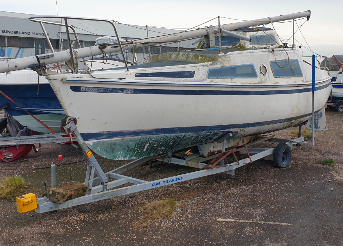 Dockrell 22 Boat Recycling From Calshot