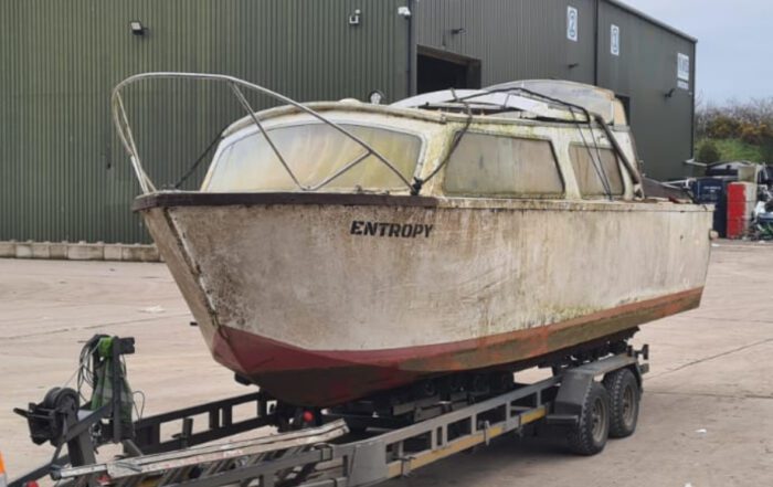 Sunken Boat Salvaged and Scrapped from Northampton (Boatsposal)