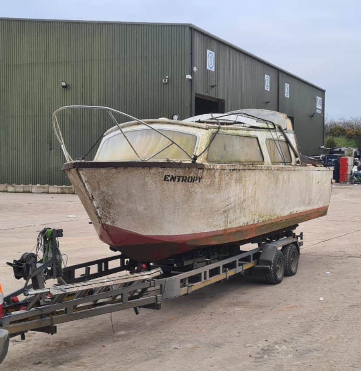 Sunken Dawncraft 25 Salvaged from Northampton