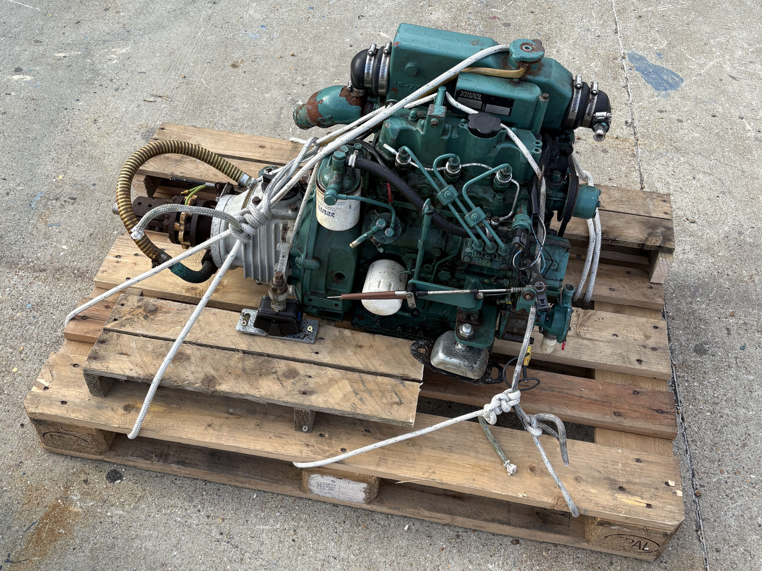 Salvaged Engine Sold